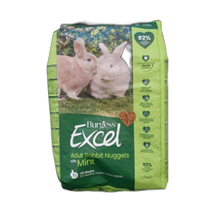 Kaninfoder Burgess Excel med Mint 1,5 kg