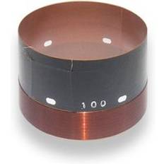 100mm högtalare woofer röstspole 1600w max 18 tums subwoofer bas reparationsdelar med yttre 2 lager koppartråd glasfiberformare