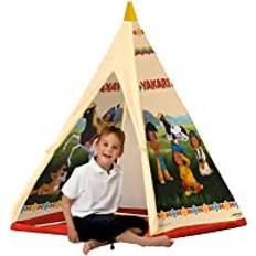 John 78607 – Yakari Tipi-tält – indiantält, wigwam, lektält, barntält, lekhus med tryckt motiv för barn
