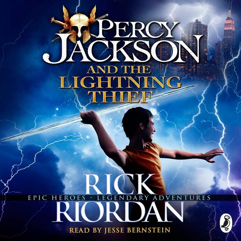 Percy Jackson and the Lightning Thief , Ljudbok