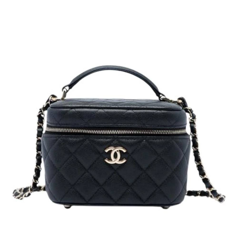 Chanel Vintage - Pre-owned Quilted Mini Satchel Vintage - Dam - ONE Size - Läder