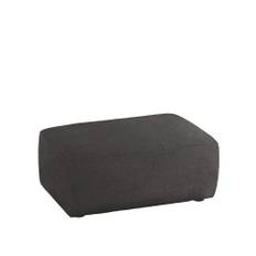 NO GA Studio - Brick ottoman fodskammel shadow dark grey 04 - Fodskamler - NO GA Studio - Grå - Tekstilmateriale