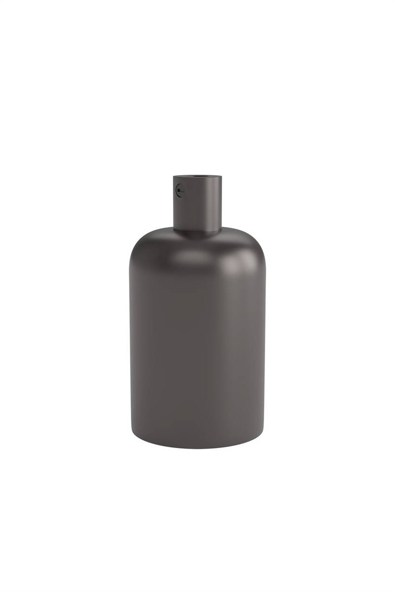 Calex metal fatning E27 Antracit