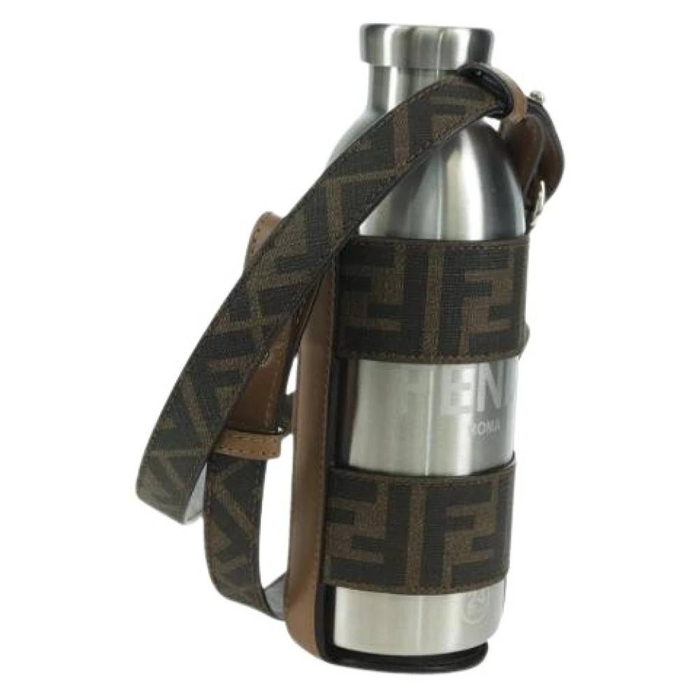 Fendi Vintage Pre-owned Vintage Skuldertaske - Vintage - Dame - Brun - ONE SIZE - Uld