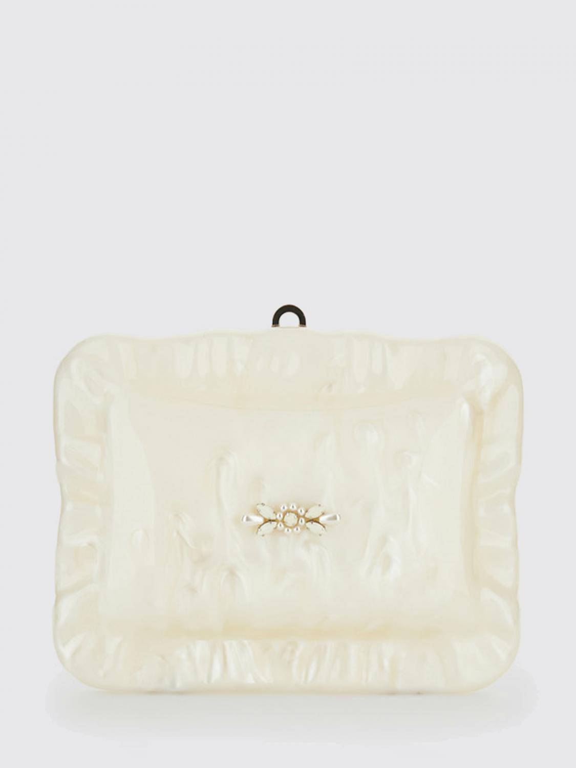 SIMONE ROCHA Marbled Resin Clutch - OS