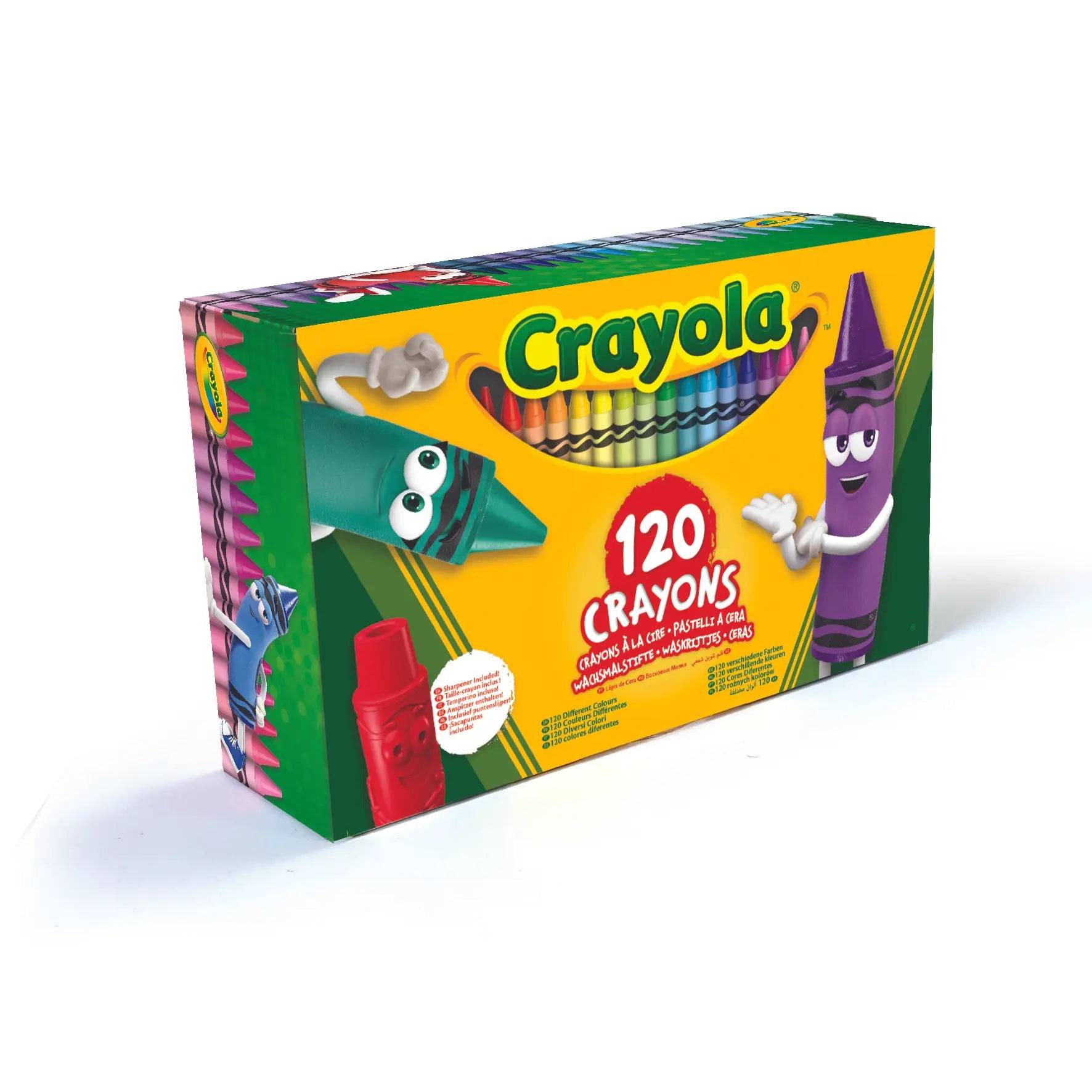 Crayola | Uppsättning av vaxkrita | 120 st