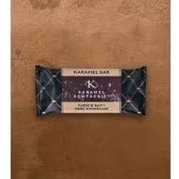Karamel Bar – Fløde & Salt i mørk chokolade - Karamel Kompagniet - Bornholm - 50 gr.