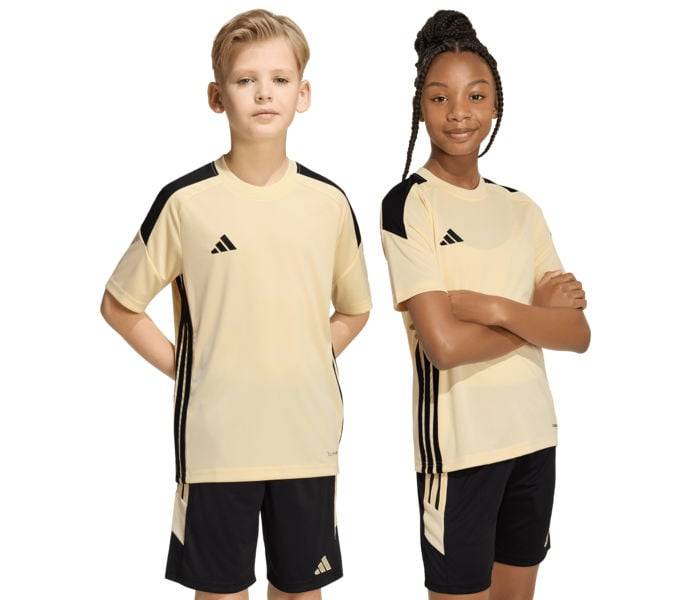 Tiro26 Essentials JR träningst-shirt, WARVAN/BLACK/BLACK, Barn, 128
