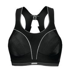 Shock Absorber Run Bra | Black - Black / 36 G