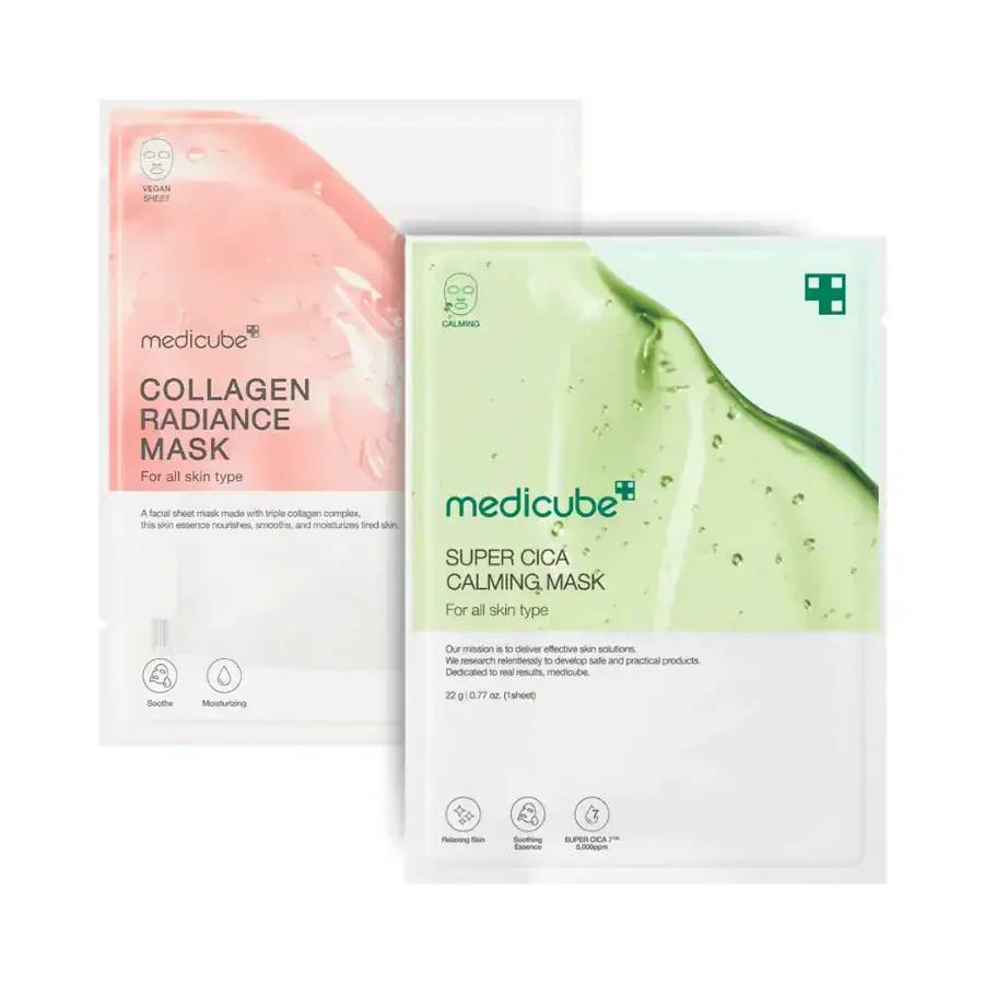 Medicube - Collagen Lifting + Super Cica Calming Mask