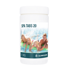 Spa Tabs 20 - 1 kg, 20g klor tabs