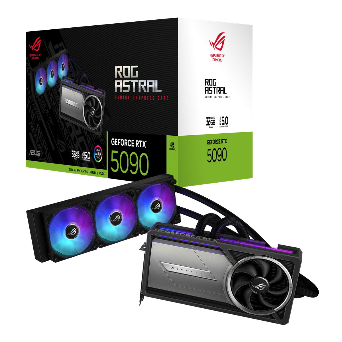 ASUS GeForce RTX 5090 32GB GDDR7 ROG ASTRAL LC GAMING