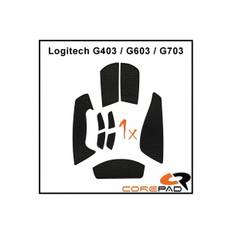 Corepad Soft Grips till Logitech G403/G603/G703 Series - Blå