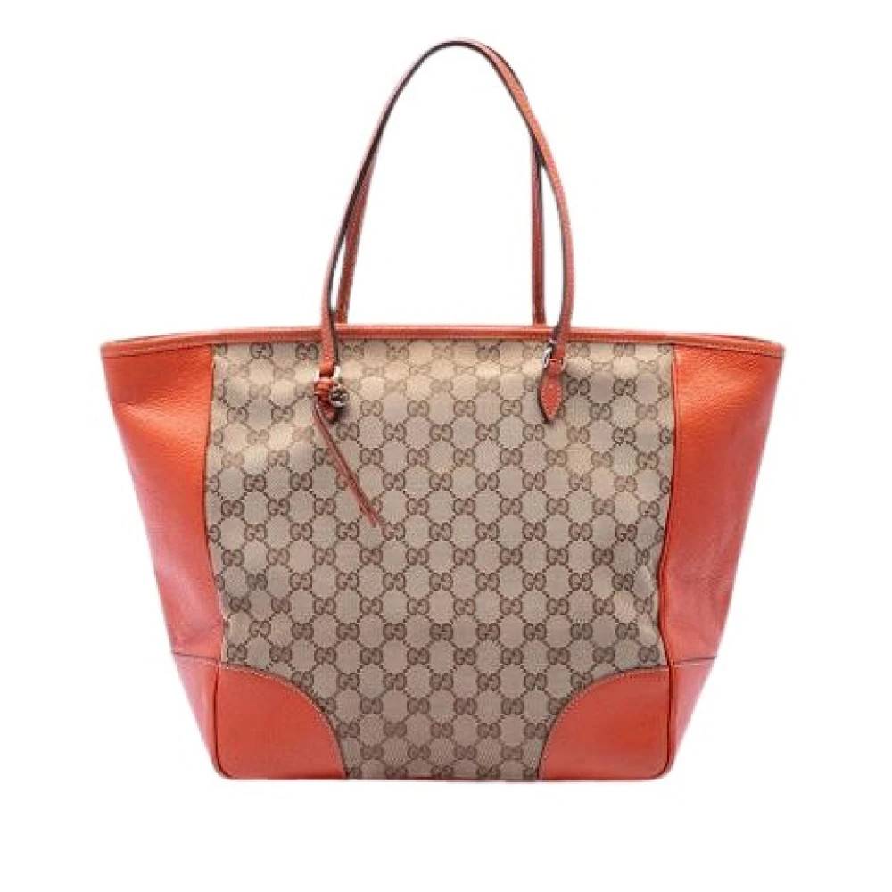 Gucci Vintage Pre-owned Bree Tote Bag - Vintage - Dame - Flerfarvet - ONE SIZE - Læder