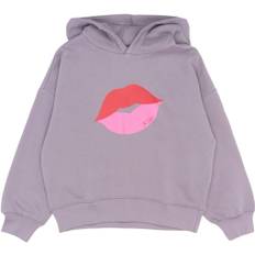 The New Tnphilette OS Hoodie Str 146-152 cm/11-12 år - Gray Ridge Hættetrøjer hos Magasin