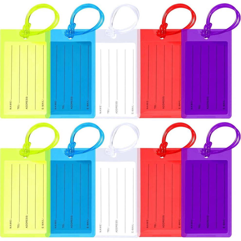 Luggage Tags for Suitcases10Pack
