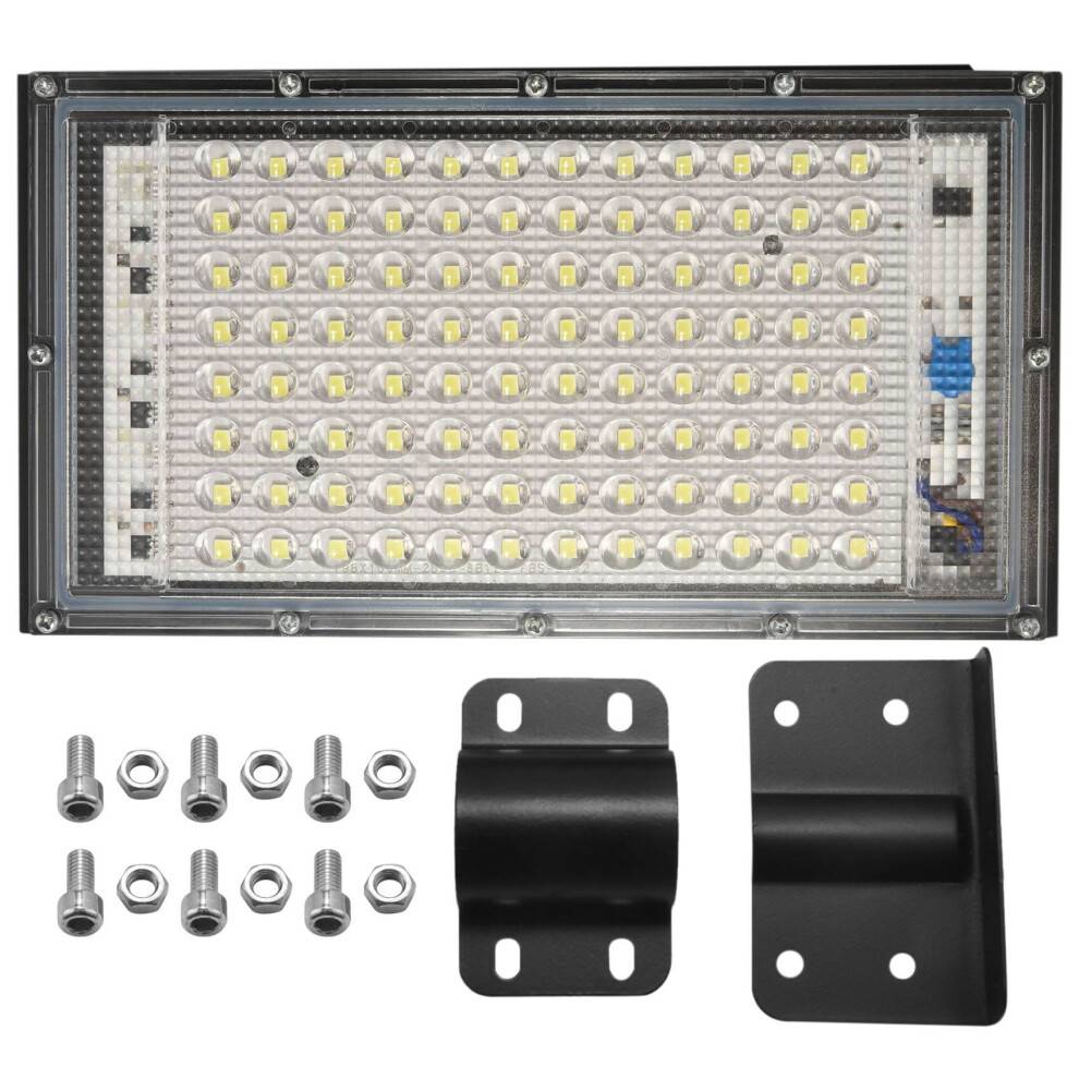 100W LED Street Light AC 220V-240V Outdoor Floodlight Spotlight IP65 Waterproof Wall Light Garden Road Street Cold White