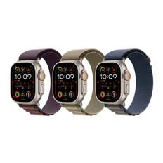 Apple Watch Ultra 2 49 mm Titanium med Alpine Loop (Medium)