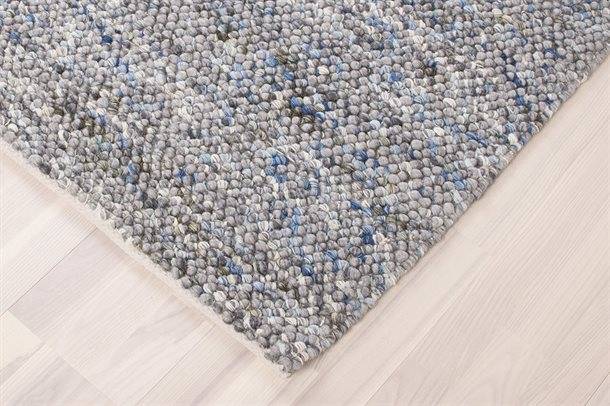 Oxford tæppe - Grey Blue 50 x 80 cm. ( Dørmåtte )