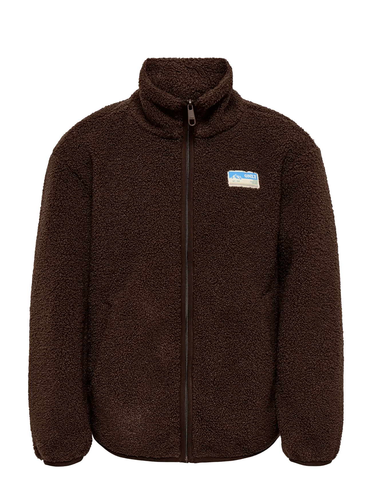 Kids Only Kogeva Life Teddy Jacket Cp Otw Noos - Brown - 152