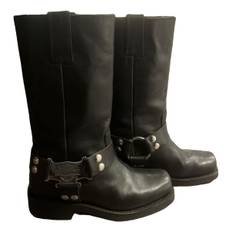 Harley Davidson Leather biker boots