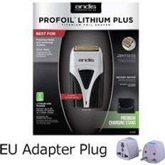 Andis profoil lithium plus titanium foil 17200 elektrisk rakapparat set fris&#xF6;r h&#xE5;r f&#xF6;r m&#xE4;n stubbrakhyvel rakmaskin - Eu-kontakt