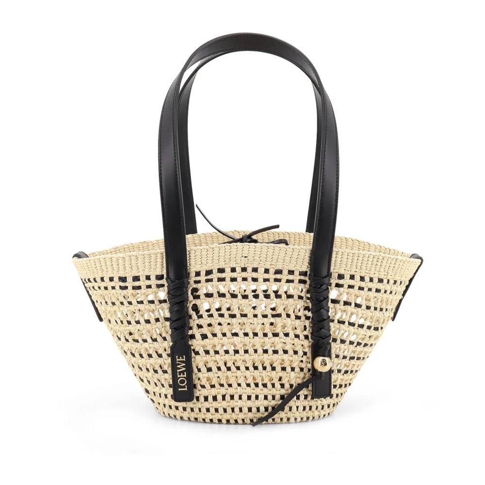 Loewe Paula's Ibiza Braid Small Basket - Tasker - Dame - Beige - ONE SIZE - Uld