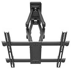 TV bracket TV-fäste, robust 23-65" TV-väggfäste med ultratunn design för LED, LCD, 3D, böjda, plasma, plattskärmsspänningar - stark 45 kg viktkapacitet TV stand