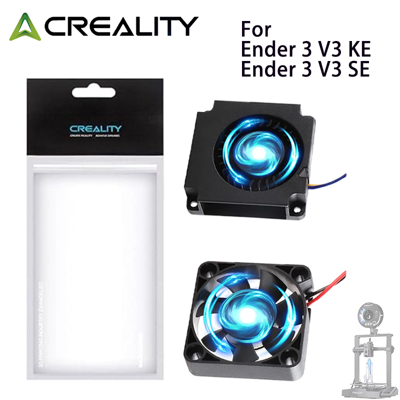 Creality Original Ender3 V3 SE Fan 24v Set, 2510 Axial Fan and 4010 Part Cooling Fan for Ender-3 V3 SE/Ender-3 V3 KE 3D Printer