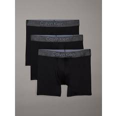 3 Pack Boxer Briefs - Micro Stretch - Black - 4XL