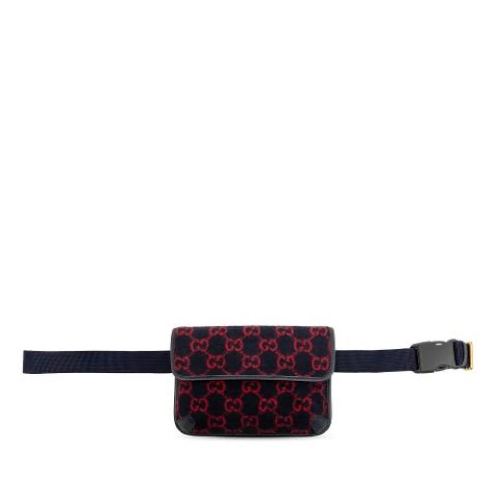 Gucci Vintage Pre-owned Uld Bumbag - Vintage - Dame - Flerfarvet - ONE SIZE - Uld