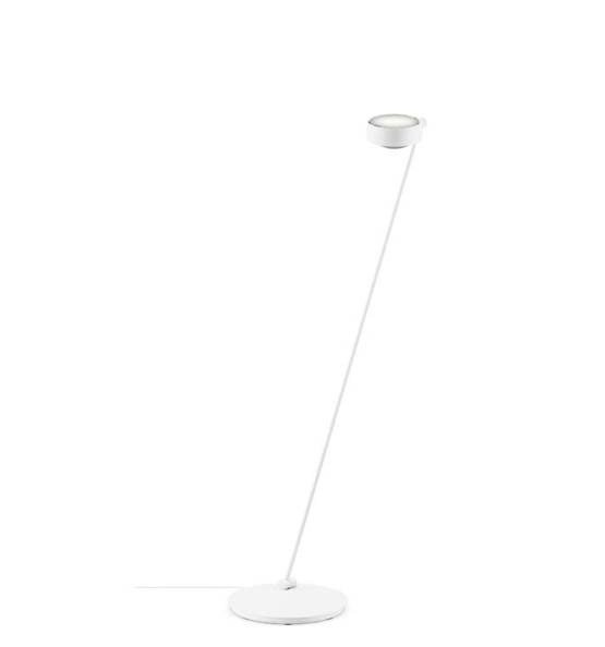 Occhio Sento lettura 125 gulvlampe, E, venstre, hvid