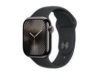 Apple Watch Series 10 (GPS + Cellular) 42 mm Sort Grå SmartWatch