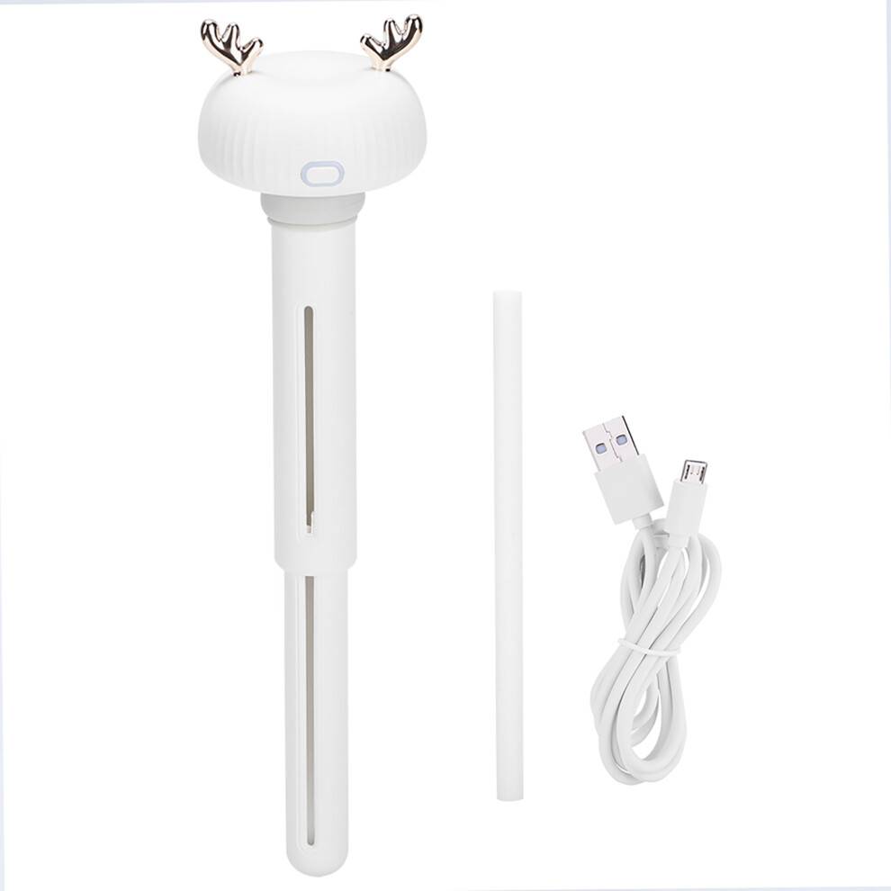 Rejseledsager-luftfugter, bærbar fugtighedsmaskine med justerbar længde til hver beholder, USB-drevet, stille drift til bil, kontor og hotel
