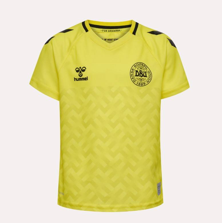 Hummel DBU 2023 Landsholdstrøje til målmænd Jr. - SPORTS YELLOW-152.