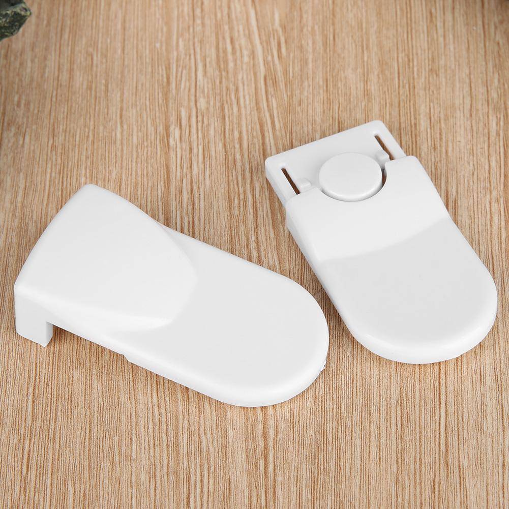 Baby Safety Lock Kids Security Lock for Cabinet Drawer Fridge Washing Machine (White)