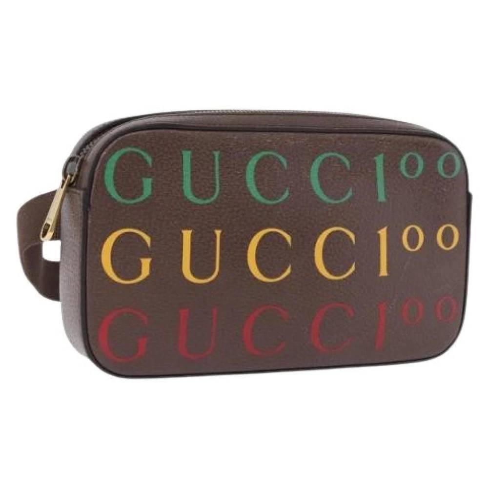 Gucci Vintage Pre-owned Waist Bag - Vintage - Dame - Brun - ONE SIZE - Uld