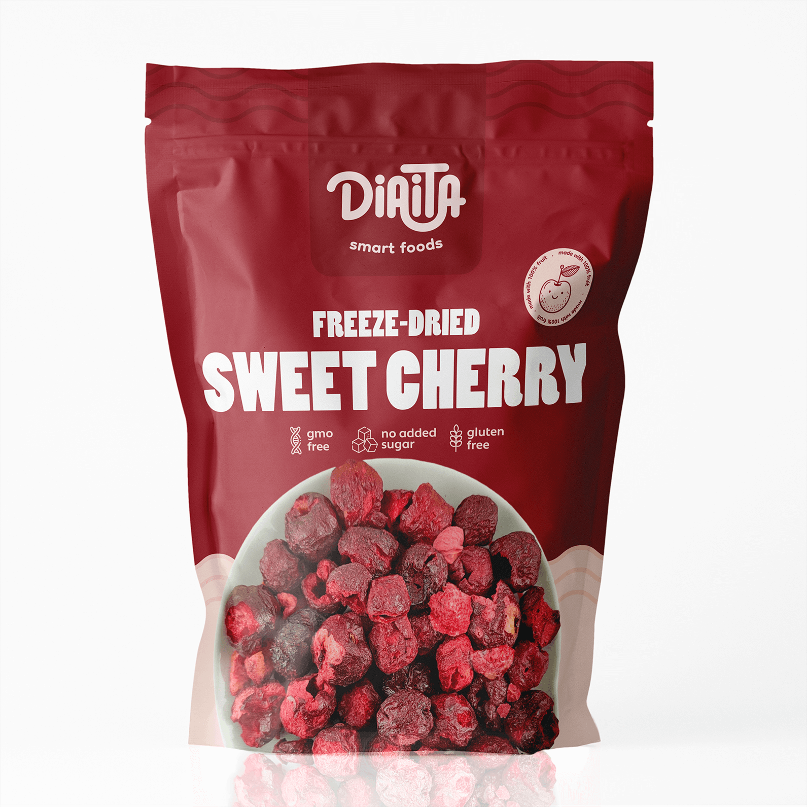 Frystorkade Körsbär 31g - 100% Naturliga
