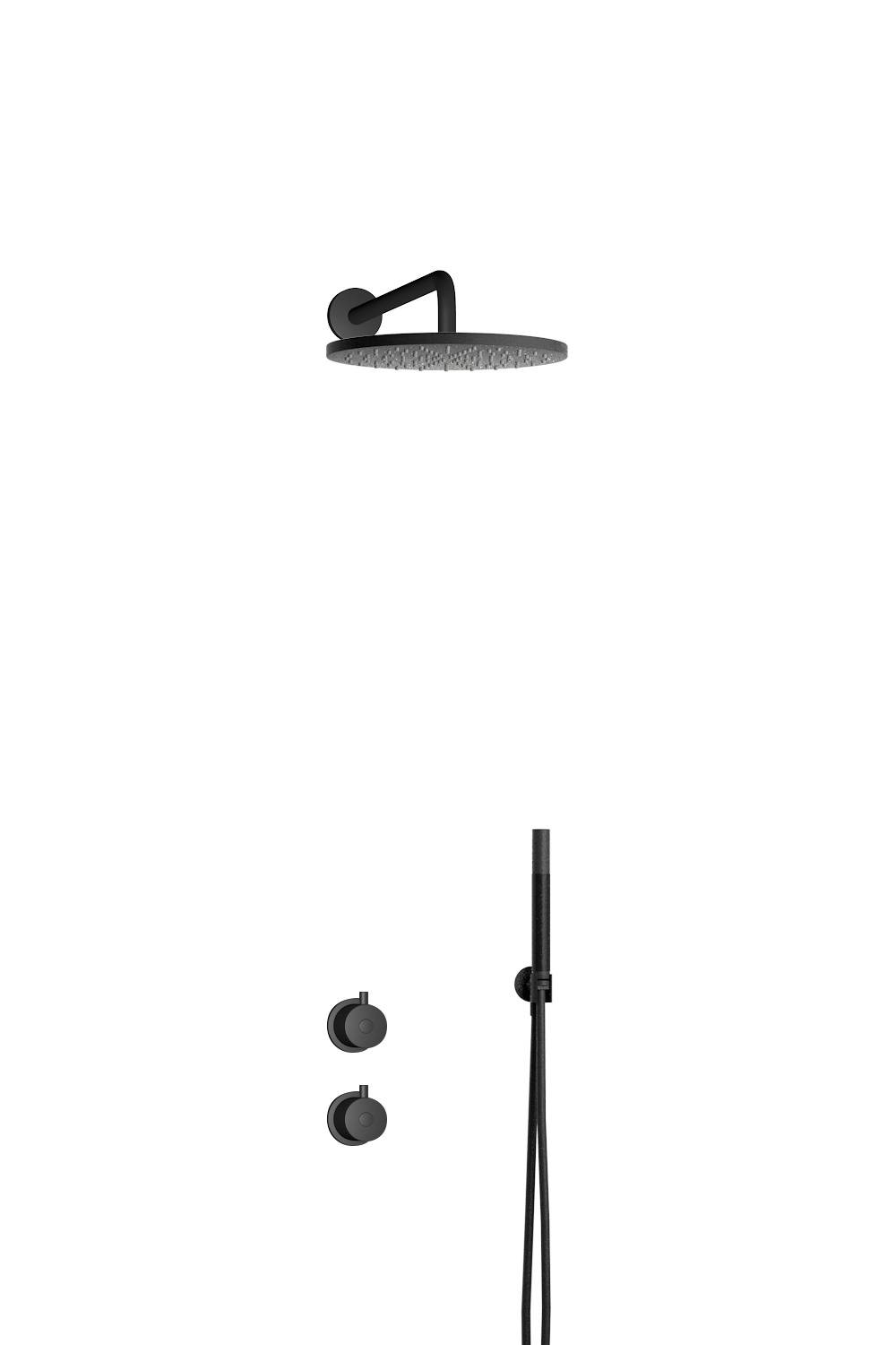 Tapwell BOX7268 Round Takdusch inbyggnad