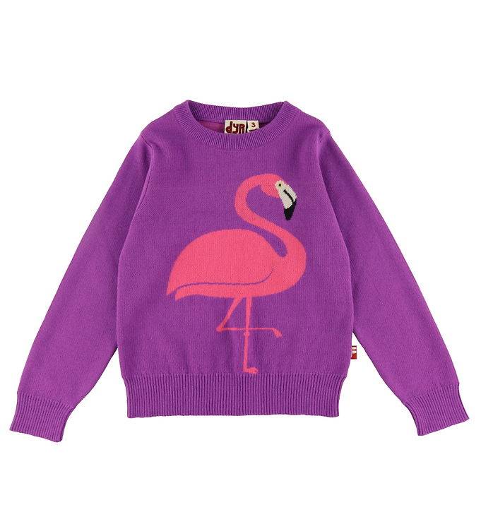 DYR-Cph Tröja - Stickad - Dyrarctic - Violet Flamingo - DYR-Cph - 10 år (140) - Tröja