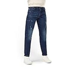 G-STAR RAW Scutar 3D Slim Tapered Jeans för män, Blå (Worn in Taint Destroyed D17711-9657-c270), 30W / 32L