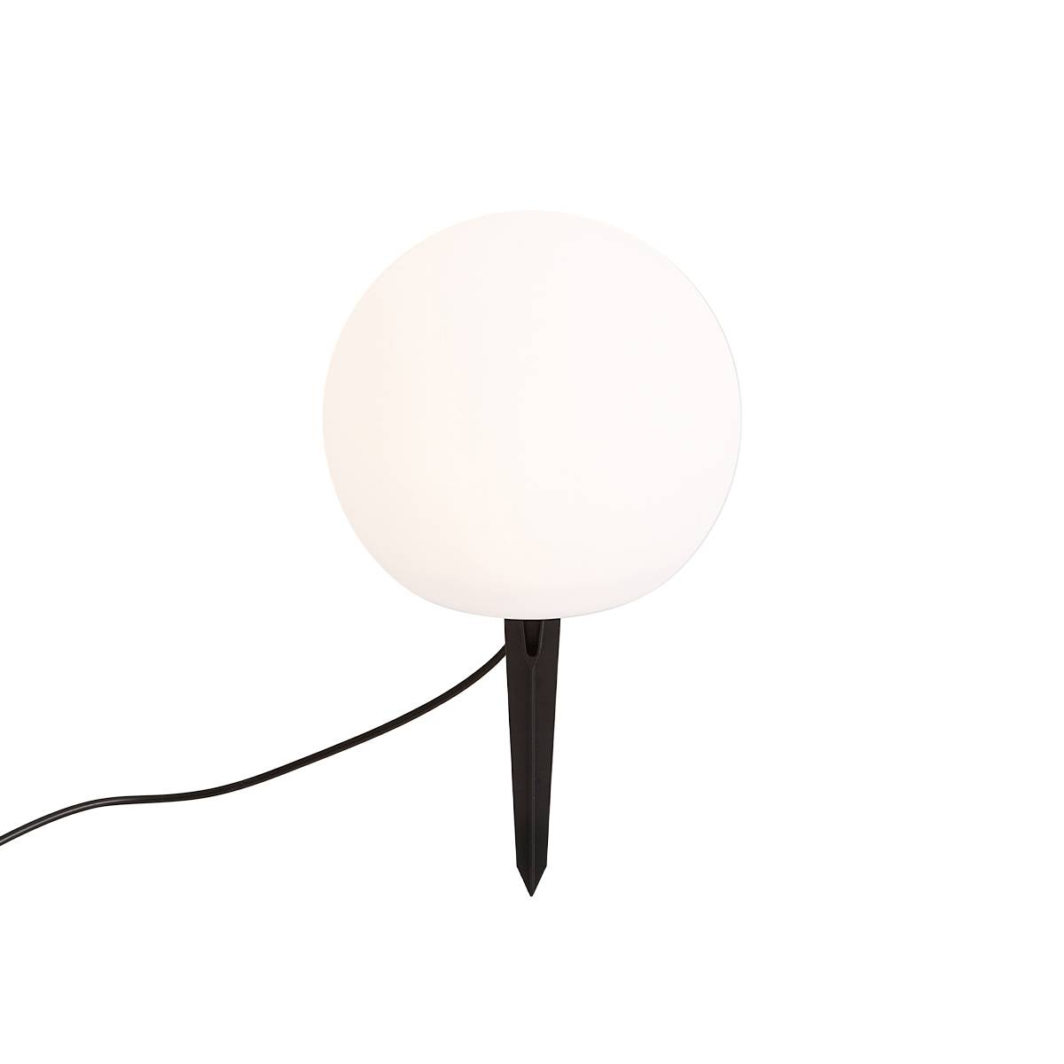 Modern utomhuslampa 12V vit 20 cm inkl. LED IP65 - Voltaire Luno