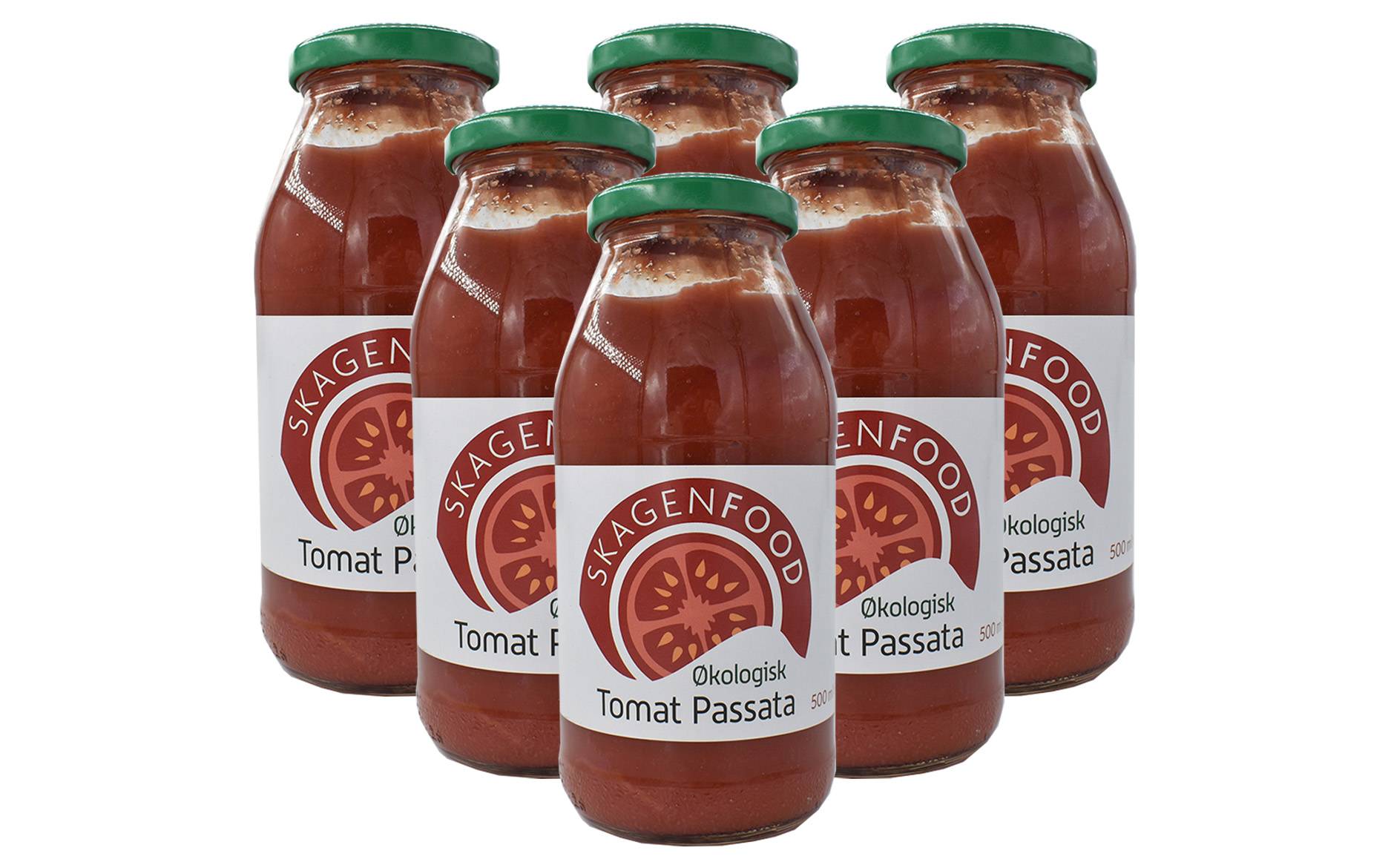 Skagenfood Tomat Passata 6 x 500 ml