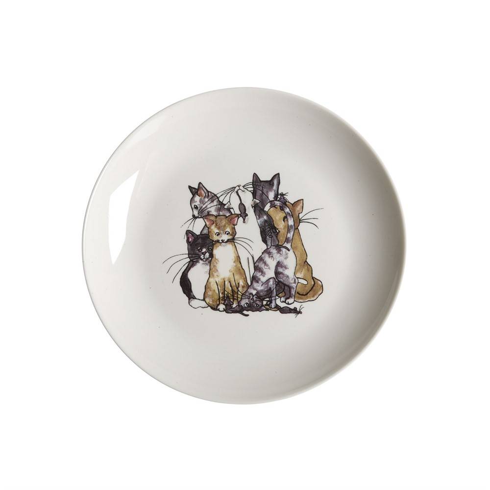 Nääsgränsgården - Plate Cat, Ø16,5cm