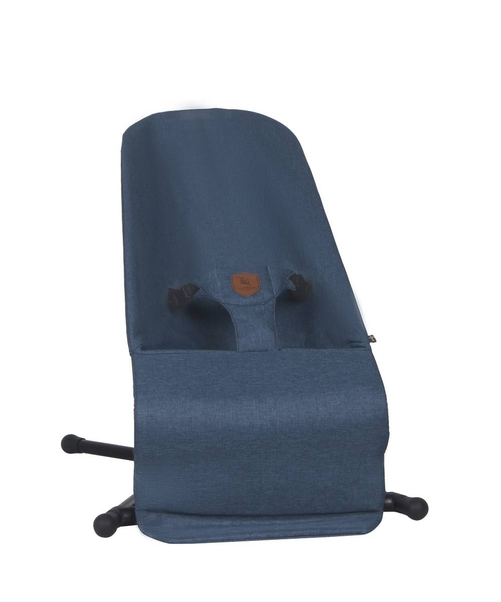 Baby Bouncer Blue Melange