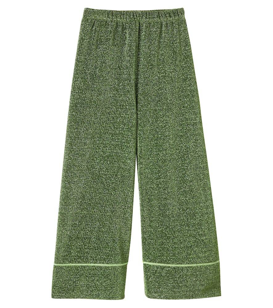 OsÃ©ree Kids LumiÃ¨re patch-appliquÃ© pants