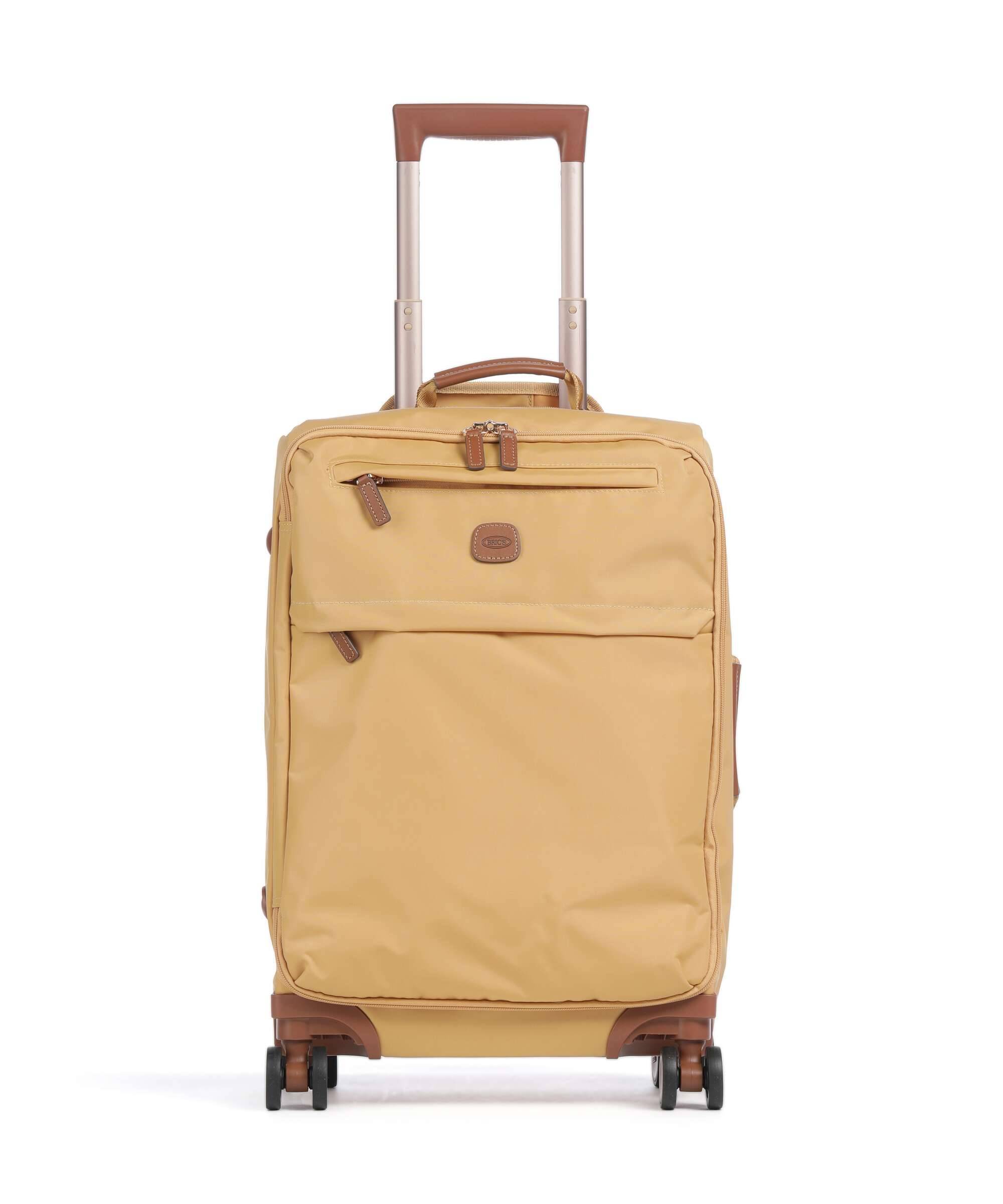Brics X-Collection - Resväska med 4 hjul | beige | 36x55x23 cm