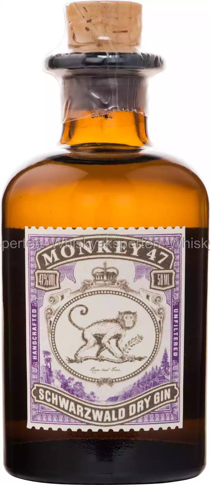 Monkey 47 Schwarzwald Dry Gin Miniature 5 cl, 47%