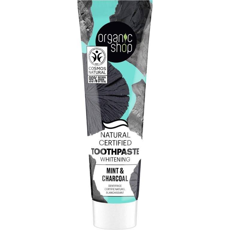 Organic Shop Menta Sbiancante 100 g — Dentifricio