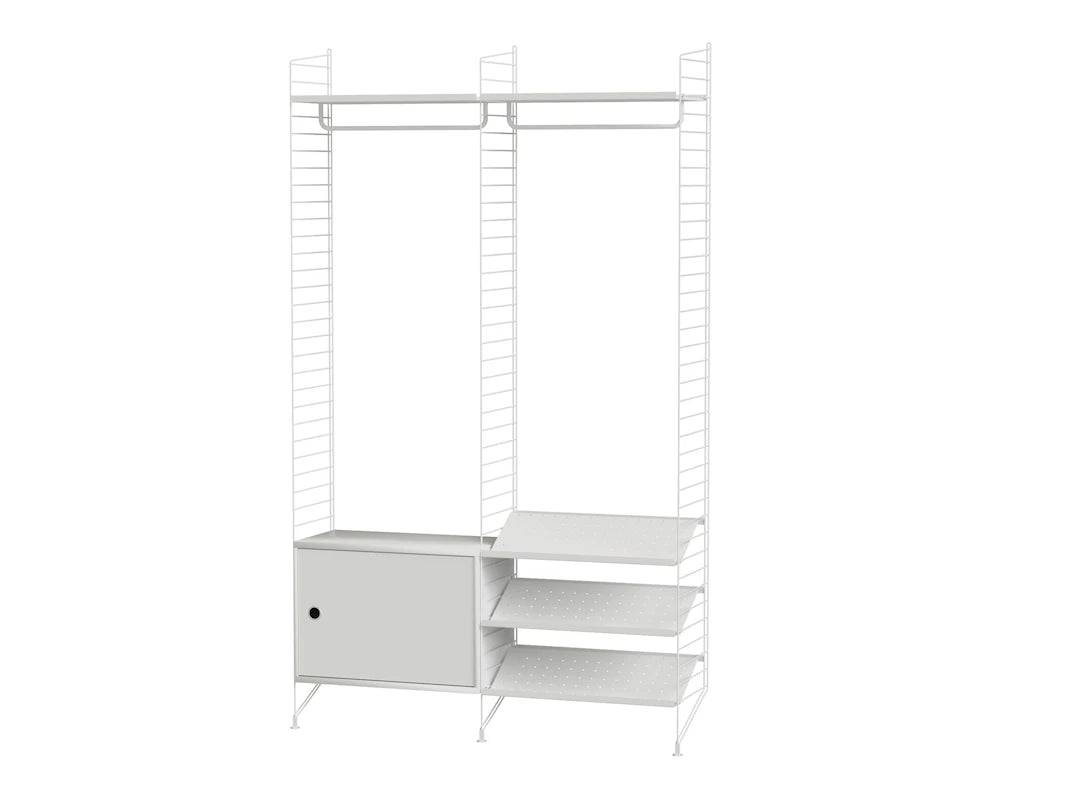 Hallway S, entréreol fra String Furniture Hvid - hvid - Jacobsen Plus